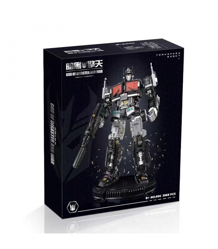 JIE STAR 996 Dark Optimus Prime Transformers Series Juego De Juguetes