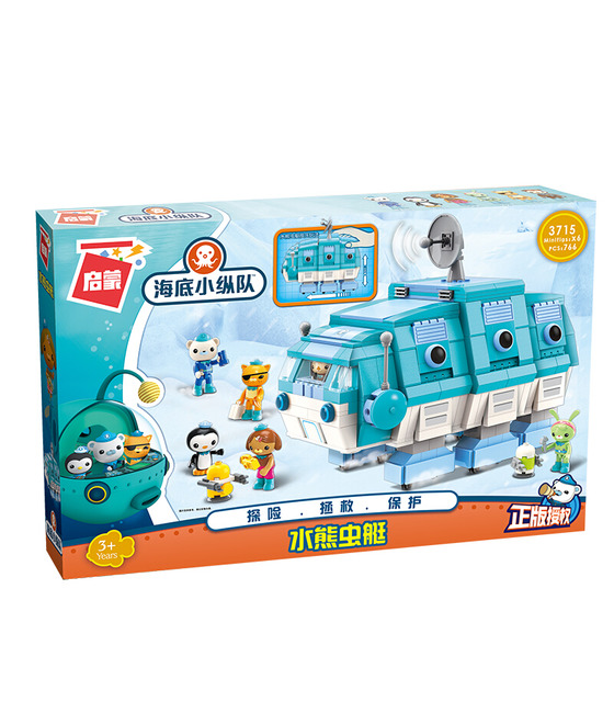 ENLIGHTEN 3716 Octonauts OCTOPOD Bausteinset BuildingToyStore