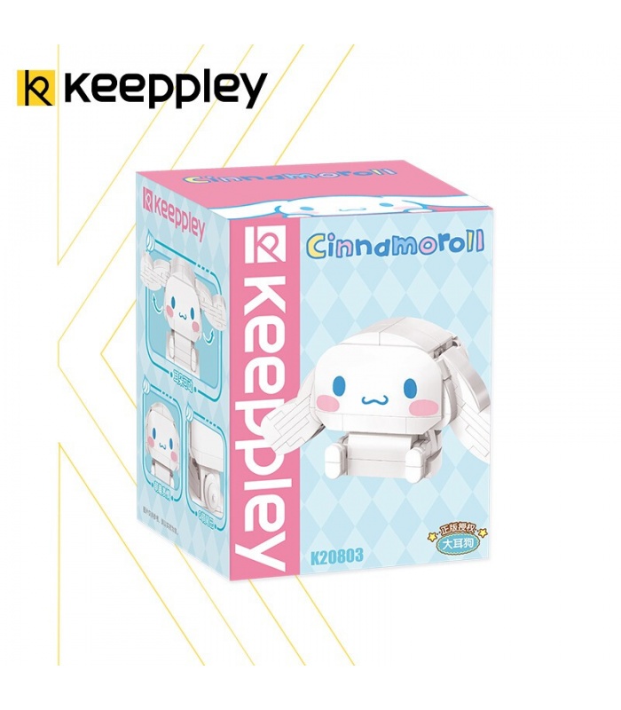 Keeppley K20803 Hello Kitty Series Cinnamoroll Juego de bloques de construcción de