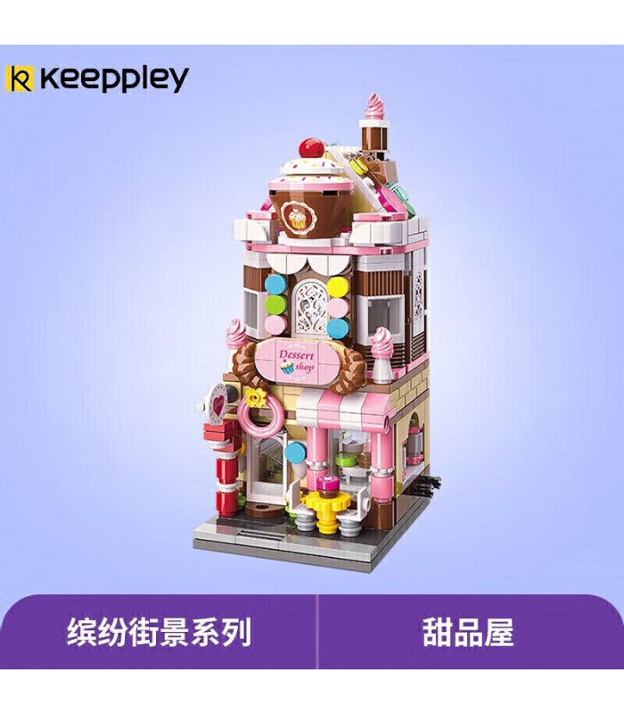 Keeppley Ville Coin C0101 Miel Doux de Dessert Maison QMAN Blocs de Construction Jouets