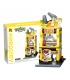 Keeppley K20209 Pikachu Claw Machine Shop Juego de bloques de construcción de juguetes