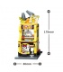 Keeppley K20209 Pikachu Claw Machine Shop Juego de bloques de construcción de juguetes