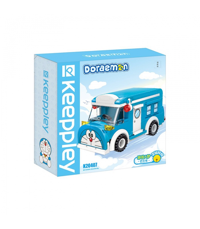 Keeppley K20407 Doraemon Bus Building Blocks Toy Set