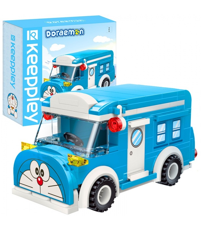 Keeppley K20407 Doraemon Bus Building Blocks Toy Set