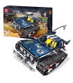 MOULD KING 13025 Tracked Car Building Block Toy Set