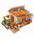 PANGU PG12004 Old Fishing House Shipyard Building Bricks Toy Set