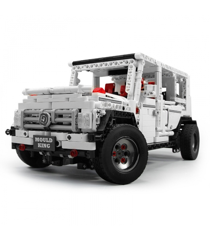 MOULD KING 13069 Mercedes-Benz G65 White Building Blocks Toy Set