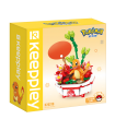 Keeppley K20218 Charmander Topfpflanzen-Baustein-Spielzeugset