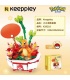 Keeppley K20218 Charmander Topfpflanzen-Baustein-Spielzeugset