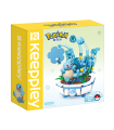 Keeppley K20219 Squirtle Bonsai Planta en maceta Juego de juguetes de bloques de construcción