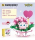 Keeppley K20221 Bulbasaur Plante en pot Bloc de construction Ensemble de jouets