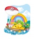 Keeppley K20222 Pokémon Offrez-vous un bain de soleil, ensemble de jouets de construction