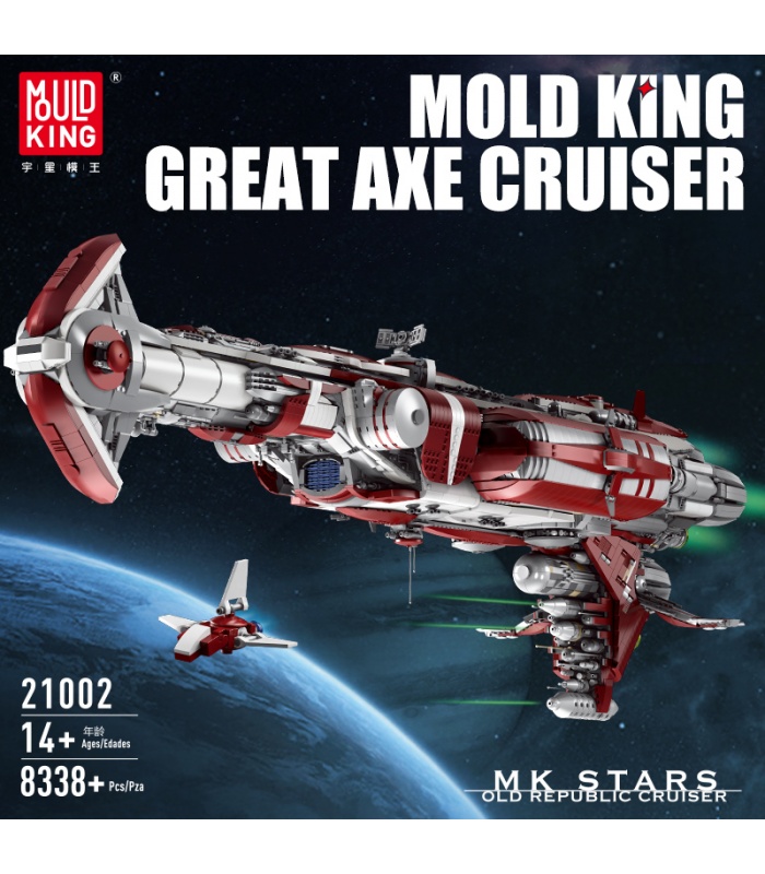 MOLD KING 21002 Old Republic Escort Cruiser Star Wars Bausteine Spielzeugset