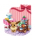 Keeppley K20227 Eevee Baking Time Juego de juguetes de bloques de construcción