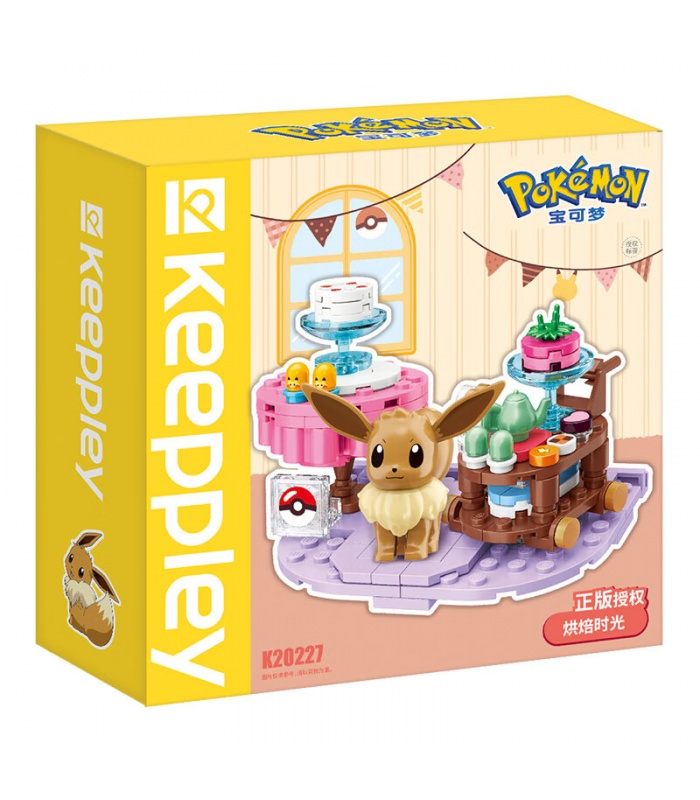 Keeppley K20227 Eevee Baking Time Building Blocks Toy Set