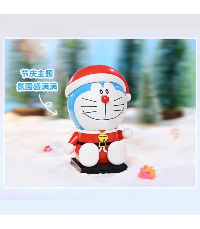 Keeppley K20414 Doraemon Weihnachtsbausteine-Spielzeugset