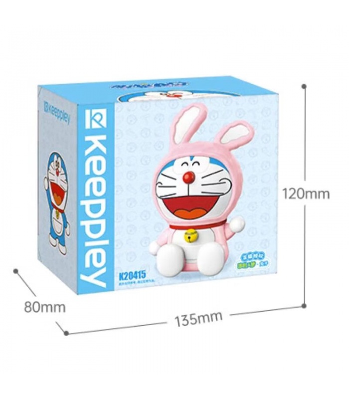 Keeppley K20415 Doraemon Rabbit Bausteine-Spielzeugset