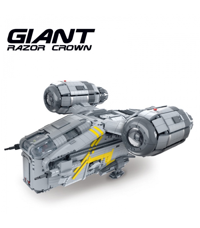 MORK 032002 Giant Razor Crown Razor Crest Modellbausteine-Spielzeugset