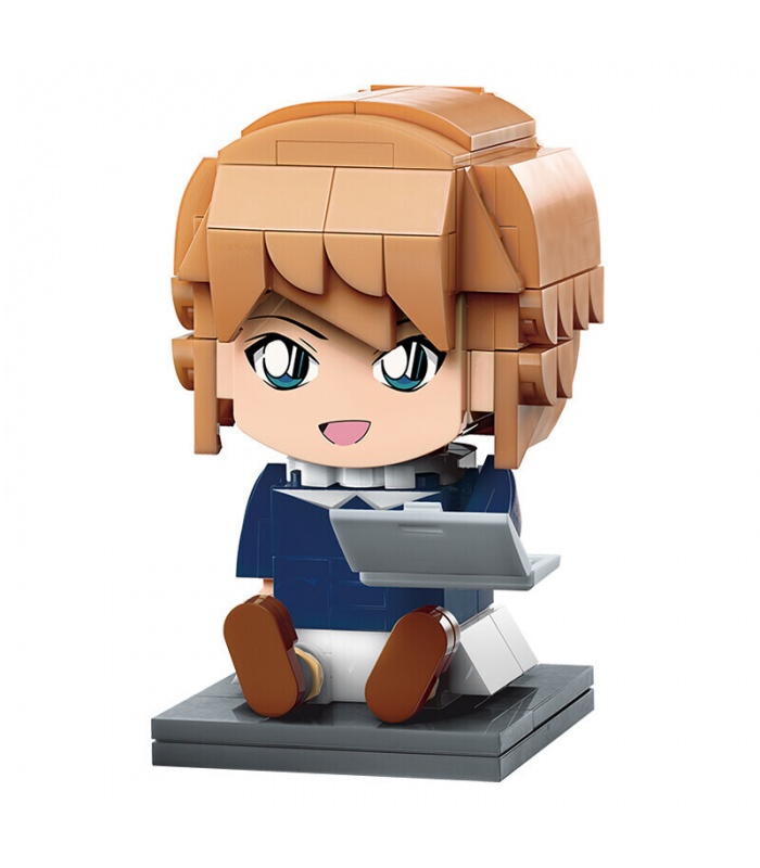 Keeppley K20704 Haibara Ai Brickhead Juego de juguetes de bloques de construcción