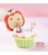 Keeppley K20813 Hello Kitty Cake Cup Juego de juguetes de bloques de construcción