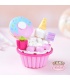 Keeppley K20814 Melody Cupcake Sanrio Series Juego de juguetes de bloques de construcción