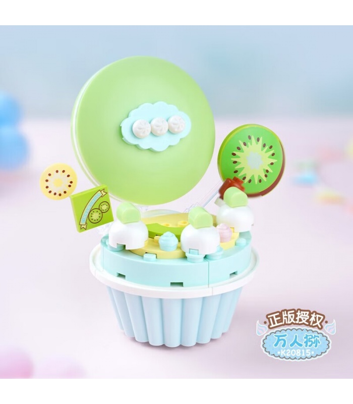 Keeppley K20815 Cinnamoroll Cake Cup Juego de juguetes de bloques de construcción