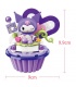 Keeppley K20817 Kuromi Cake Cup Juego de juguetes de bloques de construcción