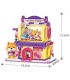 Keeppley K28010 Shiba Inu Gashapon Machines Juego de juguetes de bloques de construcción