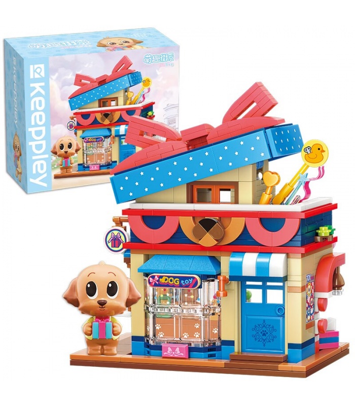 Keeppley K28011 Poodle Toy Store Building Blocks Toy Set