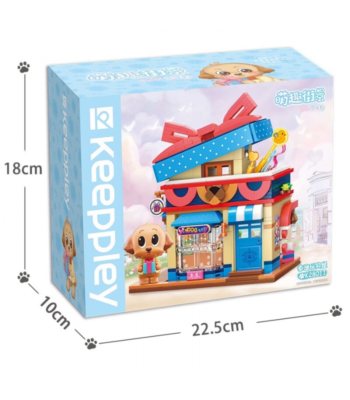 Keeppley K28011 Poodle Toy Store Building Blocks Toy Set