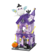 Ensemble de jouets de construction Keeppley K28025 Chambre des secrets d'Halloween