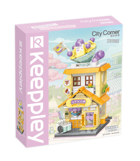 Ensemble de jouets de construction Keeppley K28026 Taro Ball Sorbet Shop