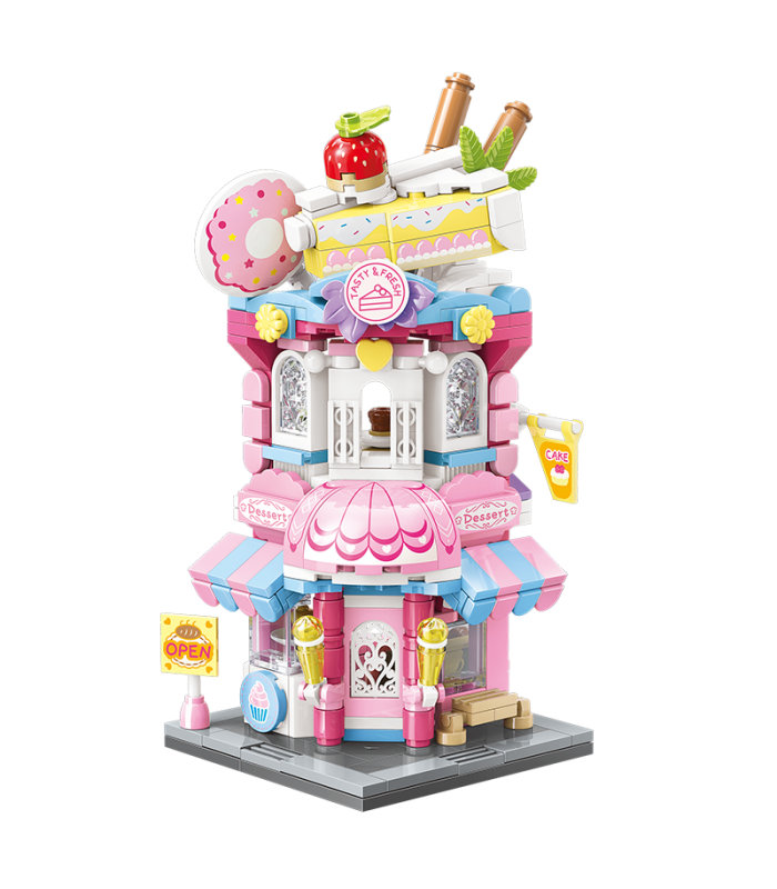 Keeppley K28027 Sweet Thousand Layer Cake Haus Baustein-Spielzeugset