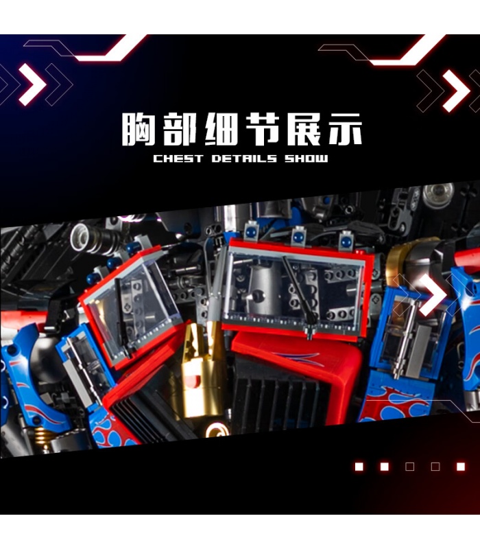 KBOX V5006 Transformers Jetpower Optimus Prime Bausteine Spielzeugset