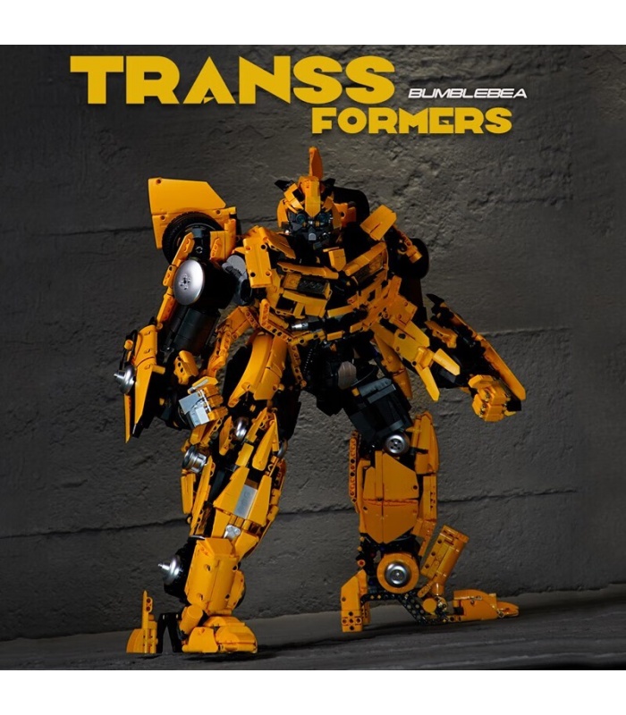 KBOX V5007 Transformers Bumblebee DJ-Rambo Man Bausteine Spielzeugset