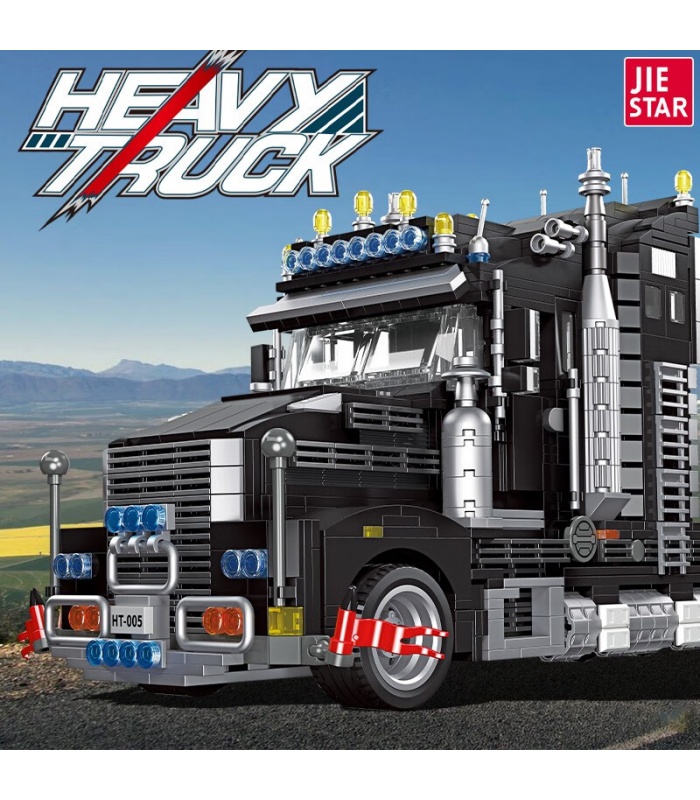 JIE STAR 92005 Heavy Truck Building Block Toy Set