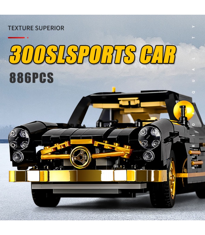 MOLD KING 10005 Variety Creative Series 300SL Sports Car Building Blocks Toy Set