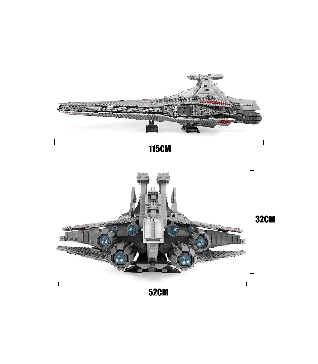 MOLD KING 21005 Venator Class Republic Attack Cruiser Interstellar 