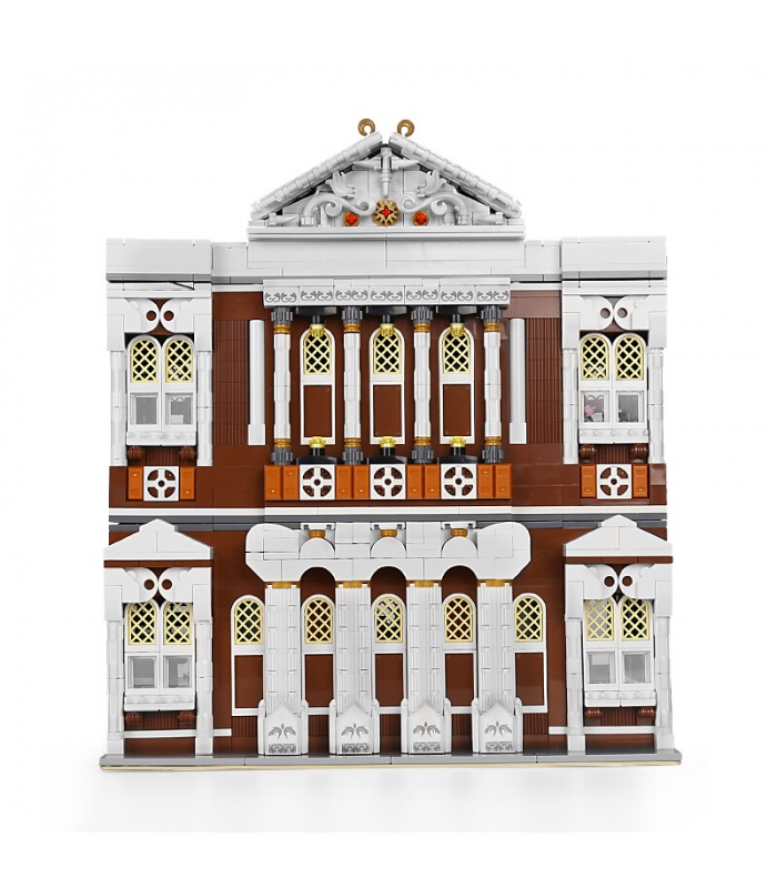 MOULD KING 16032 Concert Hall with LED Lights Novatown Series Building Blocks Toy Set