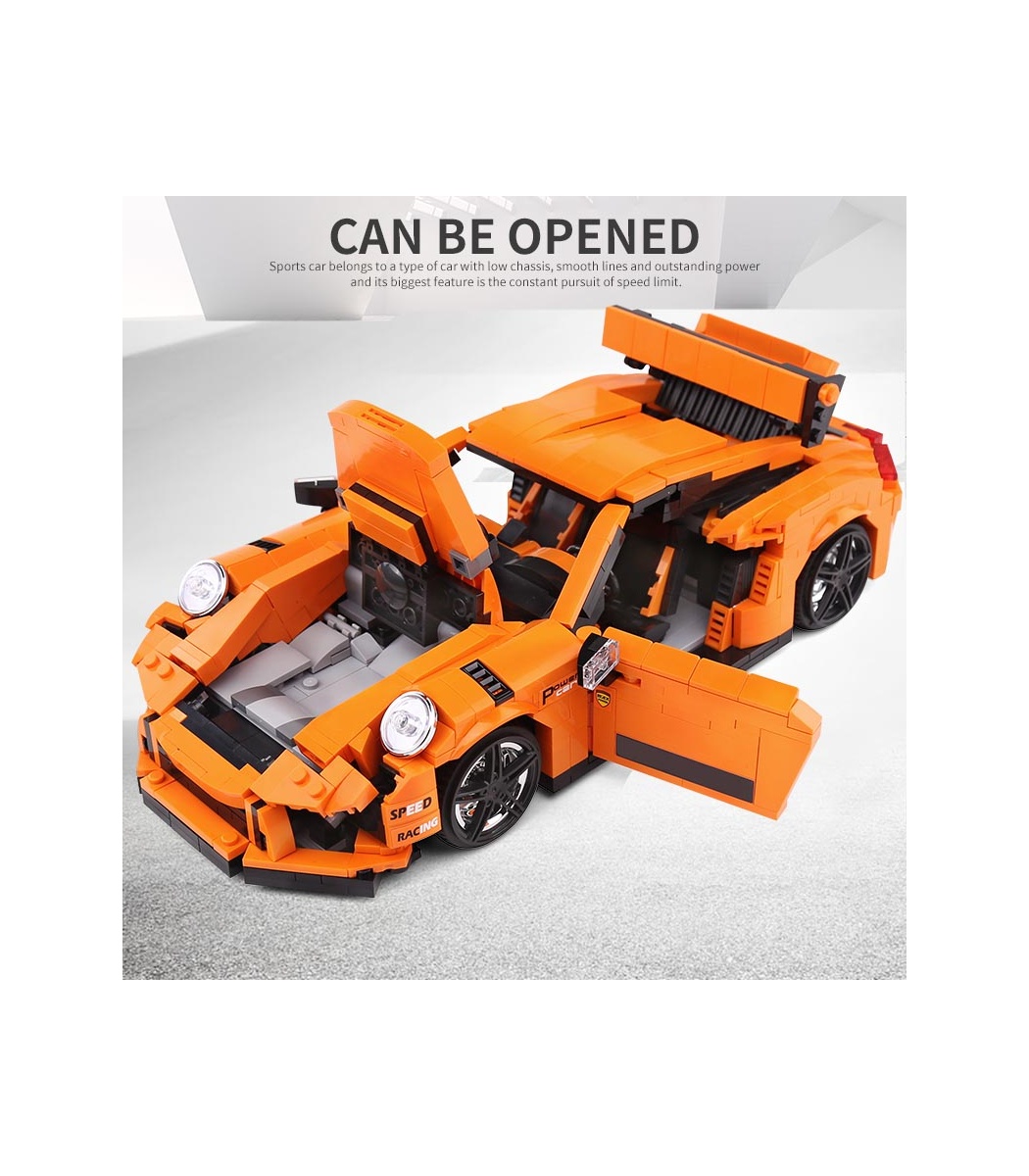 MOULD KING 13129 Creative Series GT3-911 Sports Car Building Blocks Toy Set  