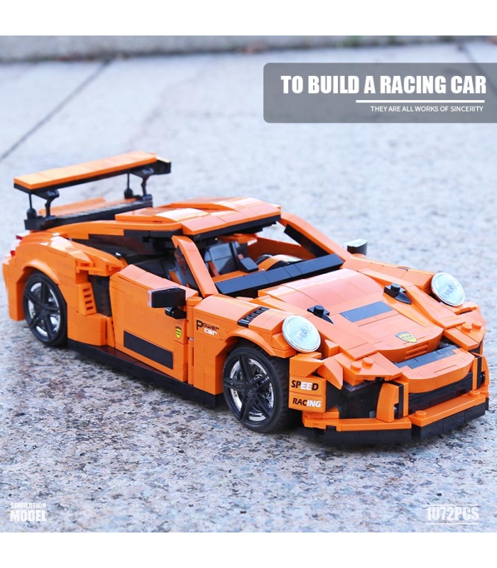 MOULD KING 13129 Creative Series GT3-911 Sports Car Building Blocks Toy Set