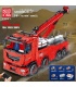 MOULD KING 19008 Motorized Tow Truck Wrecker Remote Control Building Blocks Toy Set