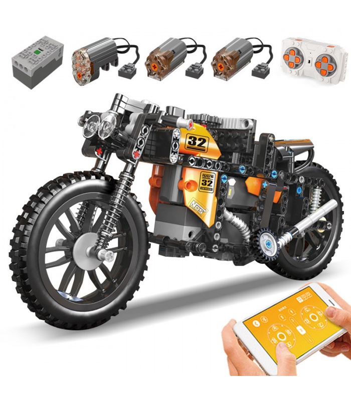 MOLD KING 23005 Racing Moto Télécommande Blocs de Construction Ensemble de Jouets