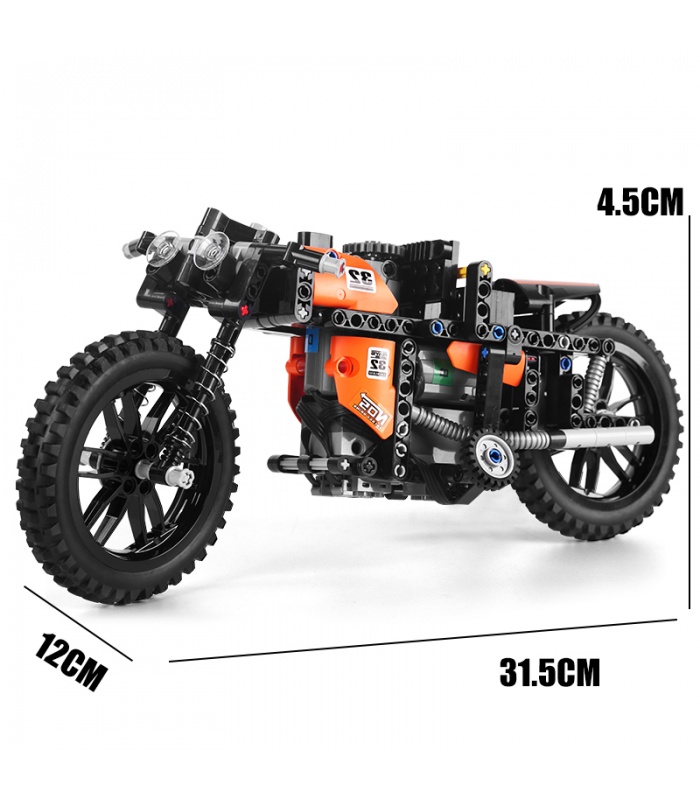 MOLD KING 23005 Racing Moto Télécommande Blocs de Construction Ensemble de Jouets