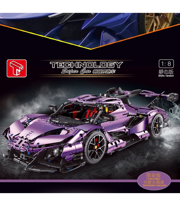 TGL T5012B Gumpert Apollo IE 슈퍼카 스페셜 에디션 빌딩 벽돌 장난감 세트