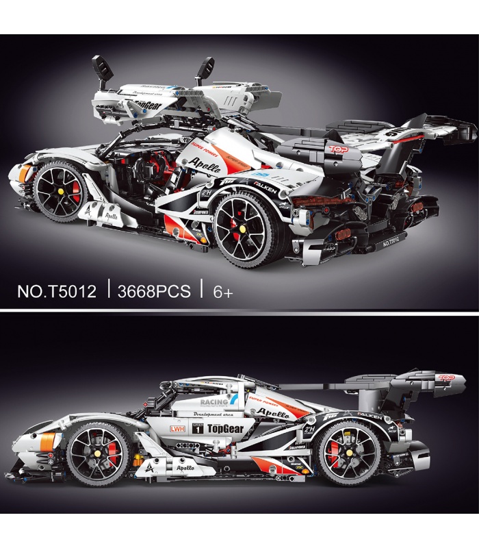 TGL T5012 Gumpert Apollo IE Super voiture briques de construction ensemble de jouets