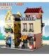 MOLD KING 16008 Coffee House Café Shop Novatown Building Blocks Toy Set