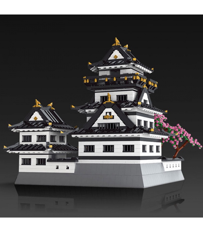 MOLD KING 22006 Himeji Castle Ustar Nazuki Juego de bloques de construcción de juguete