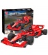 MOLD KING 18024A Formula One F1 Red Furious Racing Building Blocks Juego de juguetes