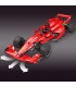 MOLD KING 18024A Formula One F1 Red Furious Racing Building Blocks Juego de juguetes